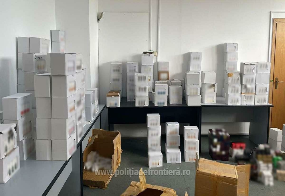 Peste 3.000 de parfumuri contrafăcute, descoperite în PTF Giurgiu