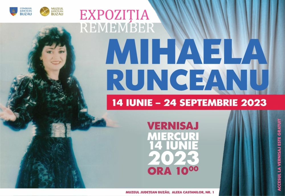 Expoziția „Remember Mihaela Runceanu” la Muzeul Județean Buzău