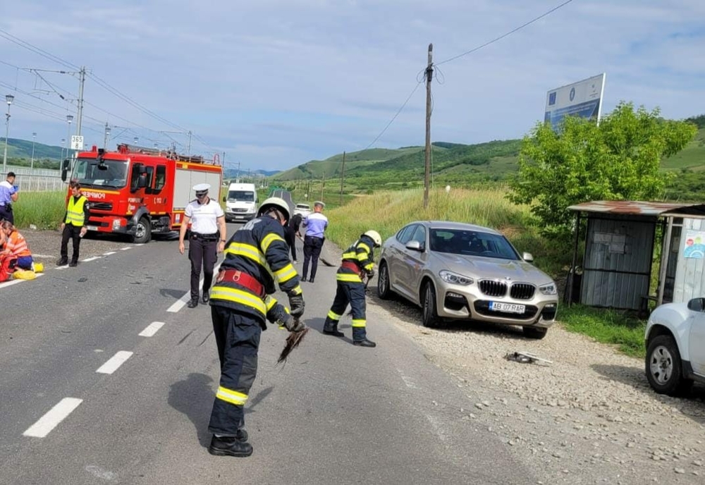 ACCIDENT GRAV pe un drum din Alba. Un bărbat a murit