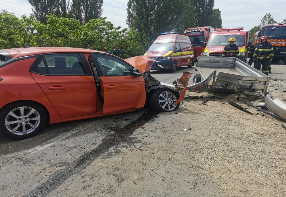 Prahova. Accident pe Centura de Est a Ploieștiului. O femeie a ajuns la spital