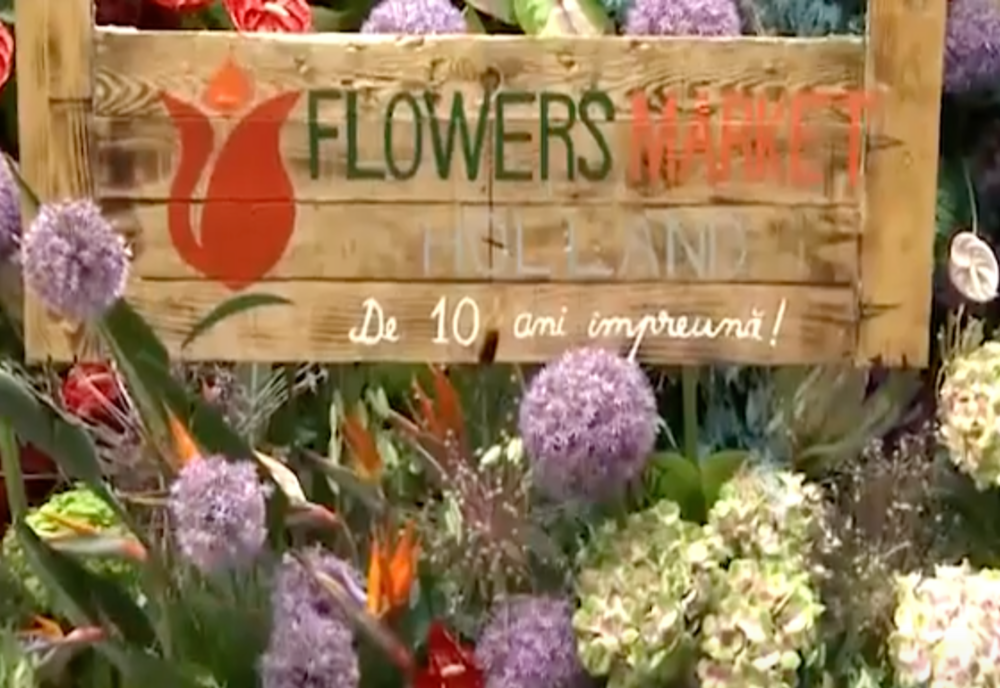 Flowers Market Holland – cel mai mare depozit de flori din Capitală a împlinit 10 ani VIDEO
