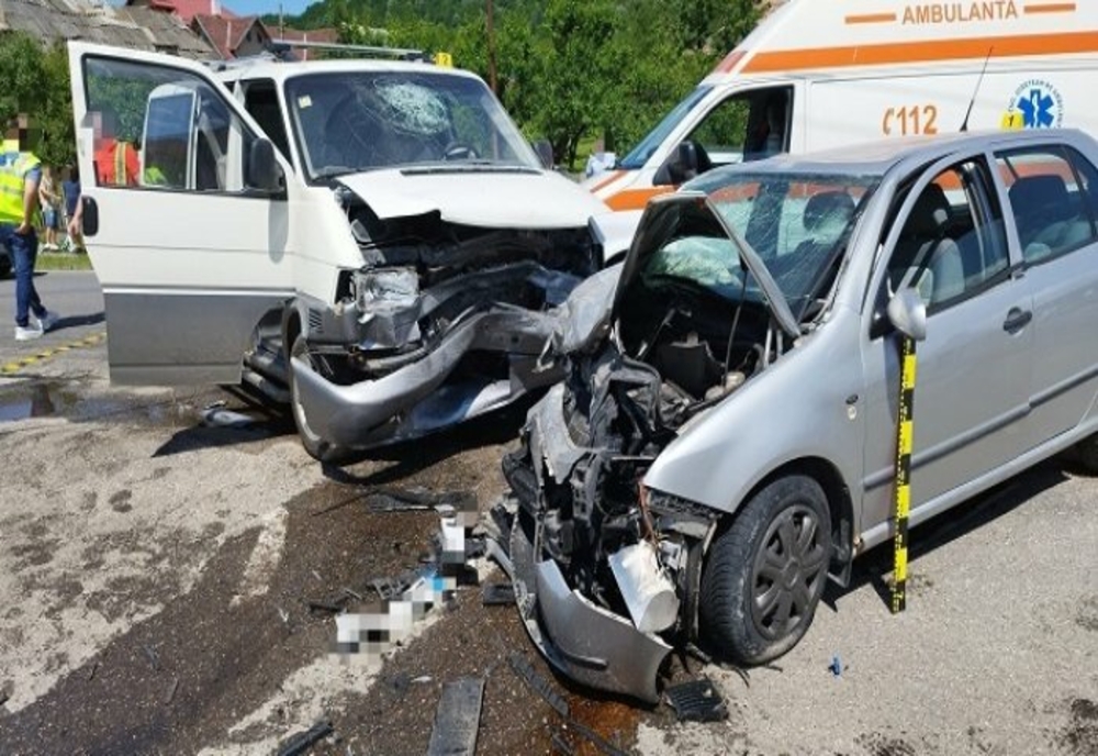 Șase victime în urma unui accident pe DN71 Sinaia – Târgoviște