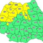 Alertă meteo: cod galben de furtuni violente. Zonele lovite de vijelii puternice și grindină