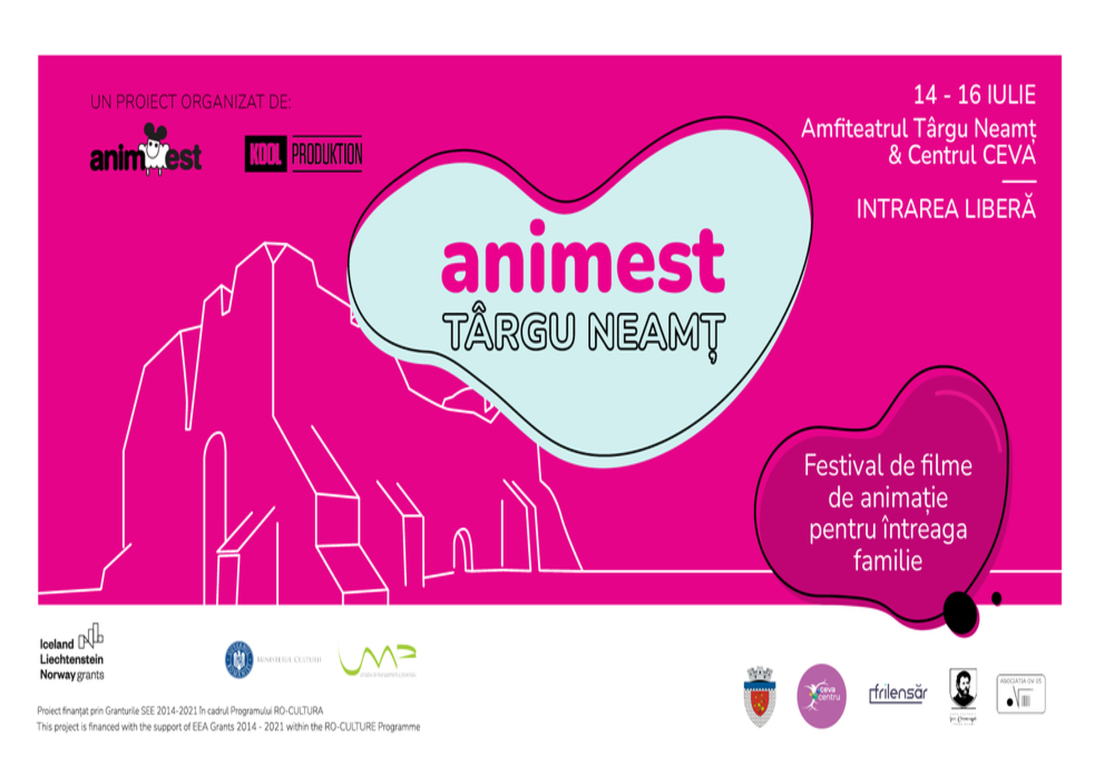Animest Târgu Neamț: mic festival de filme de animație pentru întreaga familie