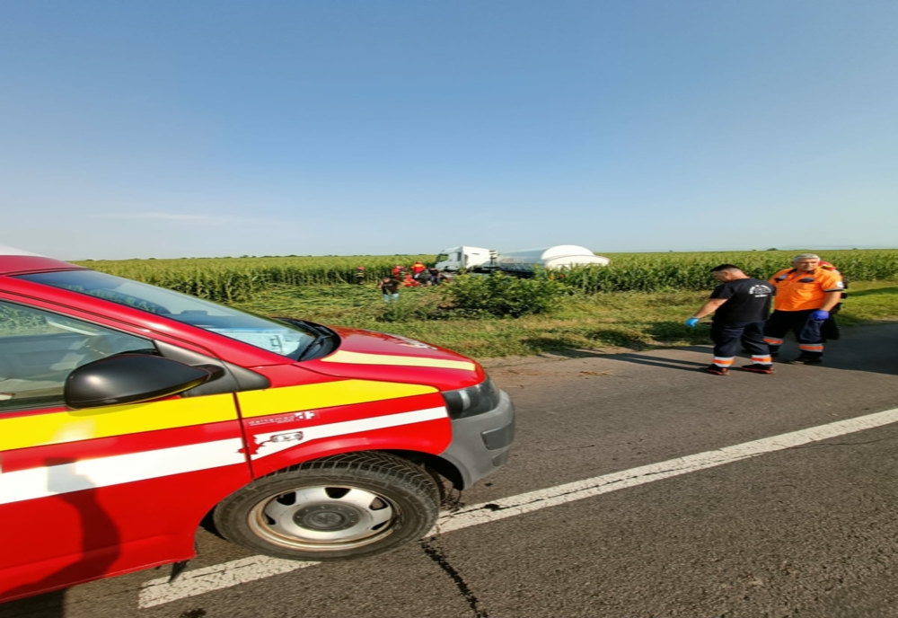 Accident mortal pe pe DN2E85, limită cu județul Ialomița