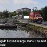 Copii surprinși de furtună în largul lacului Siutghiol, în timpul unui antrenament: 6 au avut nevoie de îngrijiri medicale – VIDEO