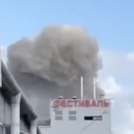 O rachetă ucraineană a distrus o clădire din Rusia