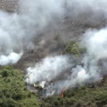 Un nou incendiu de vegetaţie a izbucnit în insula Rodos