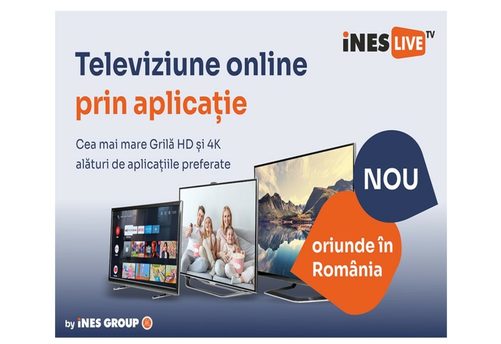 iNES GROUP lansează iNES Live, noua platformă de televiziune prin aplicație