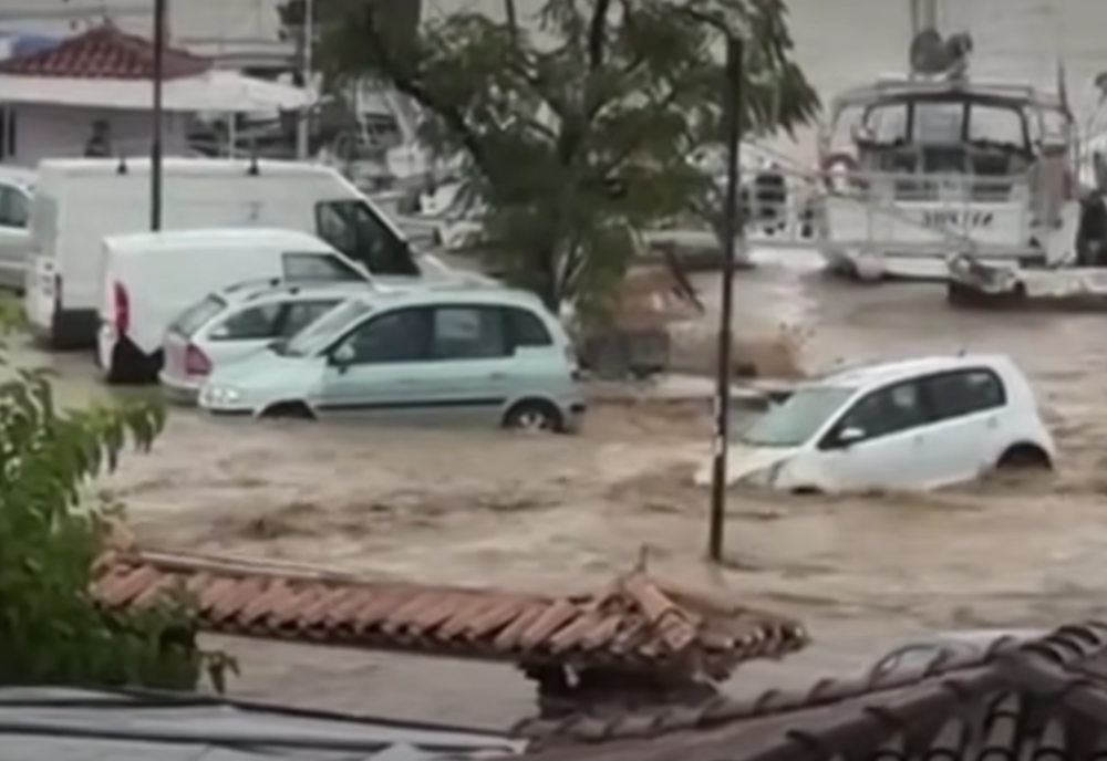 Peste 200 de români sunt în zonele afectate de ciclonul „Daniel” din Grecia
