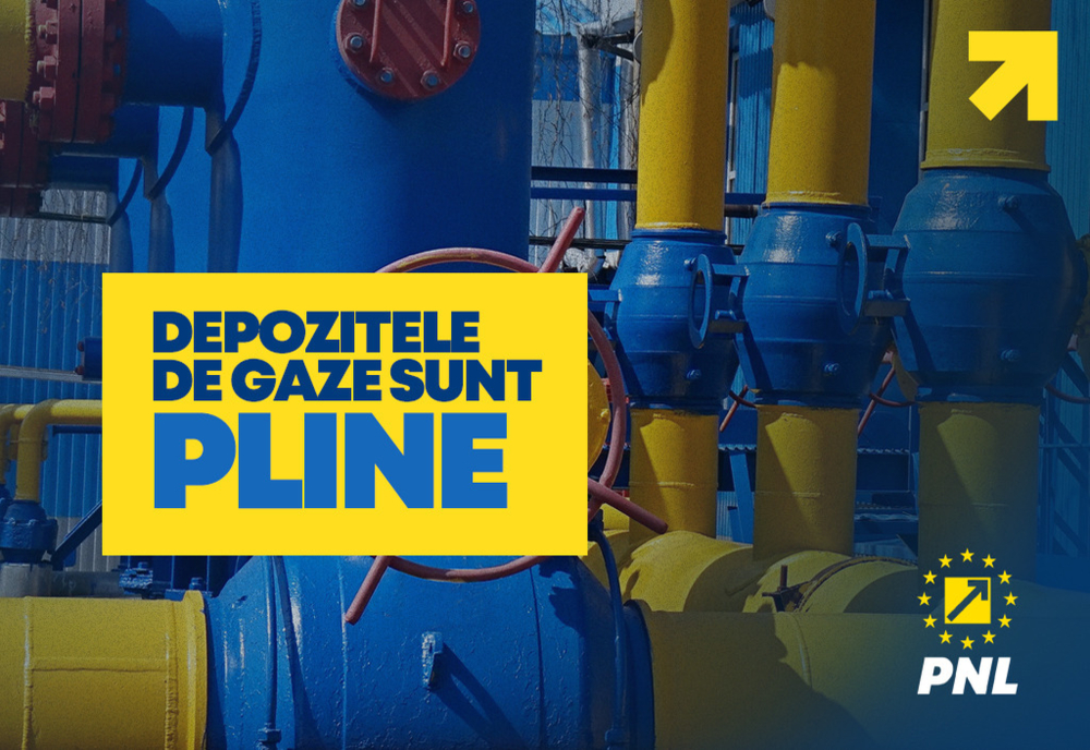 Europarlamentarul Dan Motreanu: România este a doua țară din UE care și-a umplut rezervele de gaze la capacitate maximă