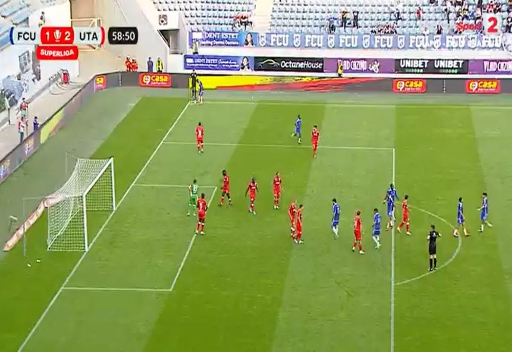 VIDEO FCU Craiova – UTA Arad, scor 2-3, în Superliga de fotbal