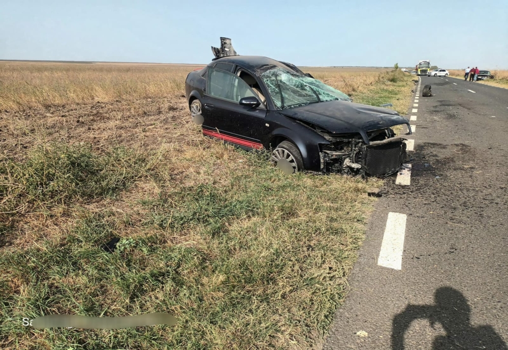 Foto: Accident mortal pe DN24, în județul Galați