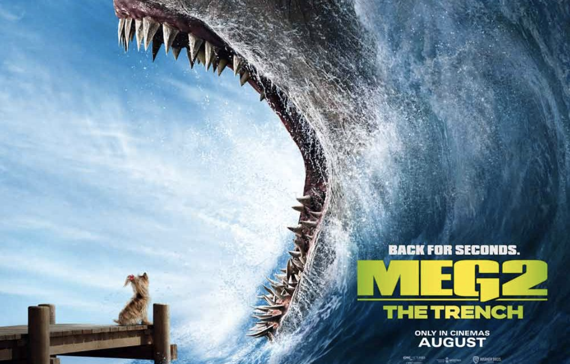 Meg 2: noul filmul cu Megalodon se bucură de succes în cinematografe