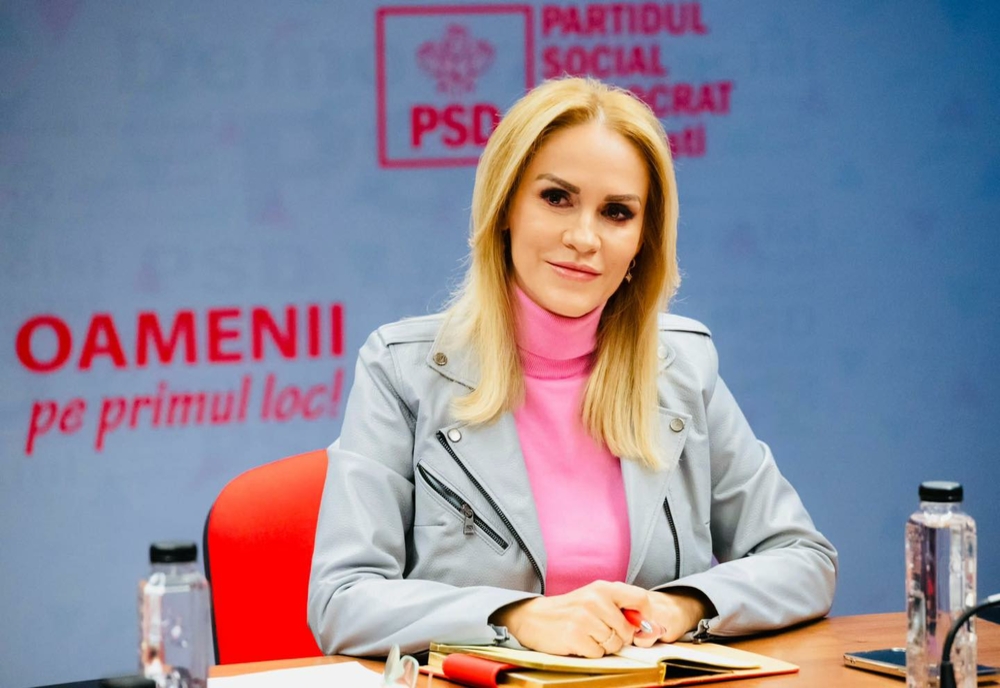 Gabriela Firea a fost realeasă, în unanimitate, preşedinte al PSD Bucureşti