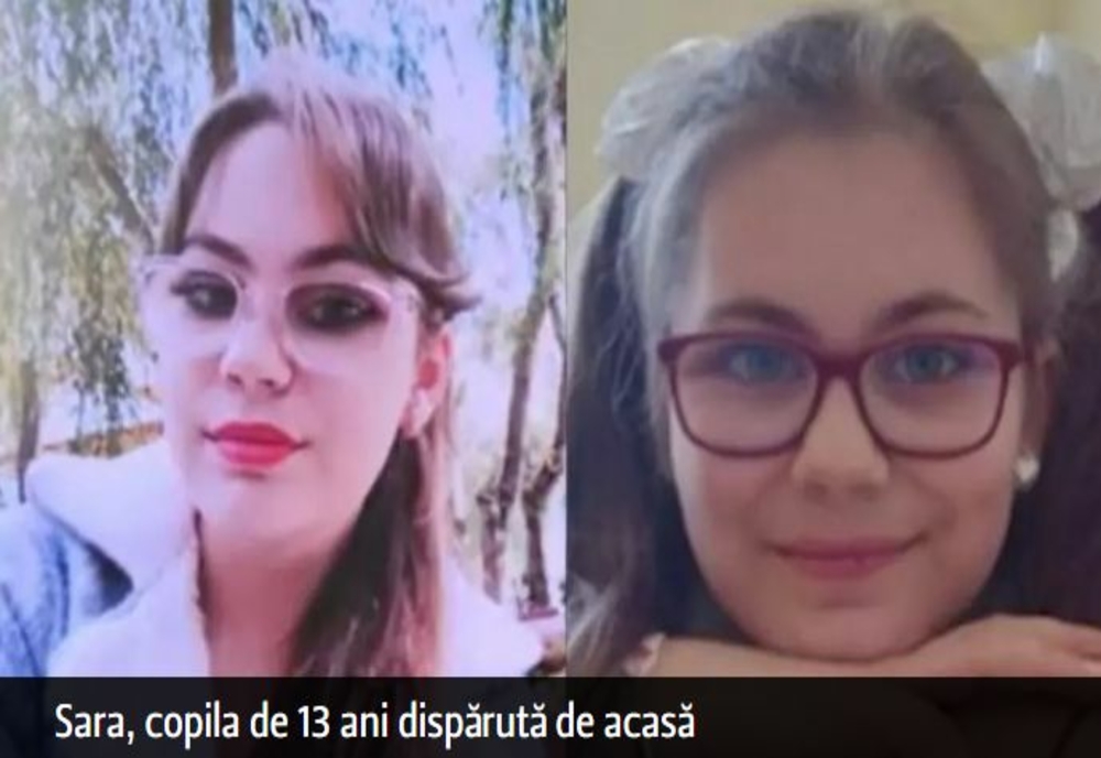 O profesoară oferă 10.000 de euro pentru găsirea fiicei sale. Sara, o copilă de 13 ani, a dispărut de 6 zile. Unde a fost văzută ultima dată