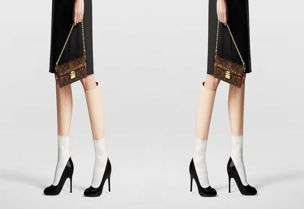 Balenciaga a lansat cizmele cu iluzie optică, iar prețul este șocant de mare