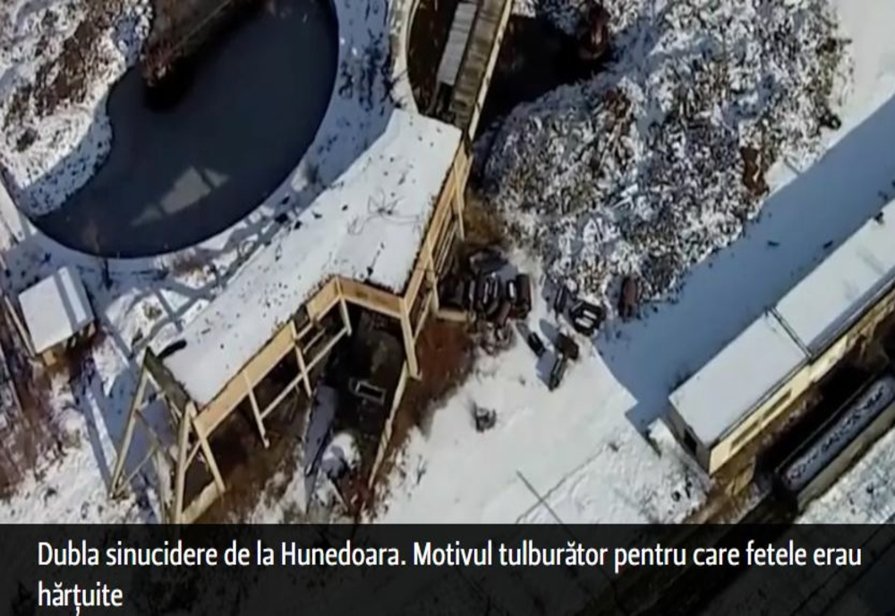 Dubla sinucidere de la Hunedoara. Motivul tulburător pentru care fetele erau hărțuite. Imagini din clădirea groazei – șocant ce a găsit poliția