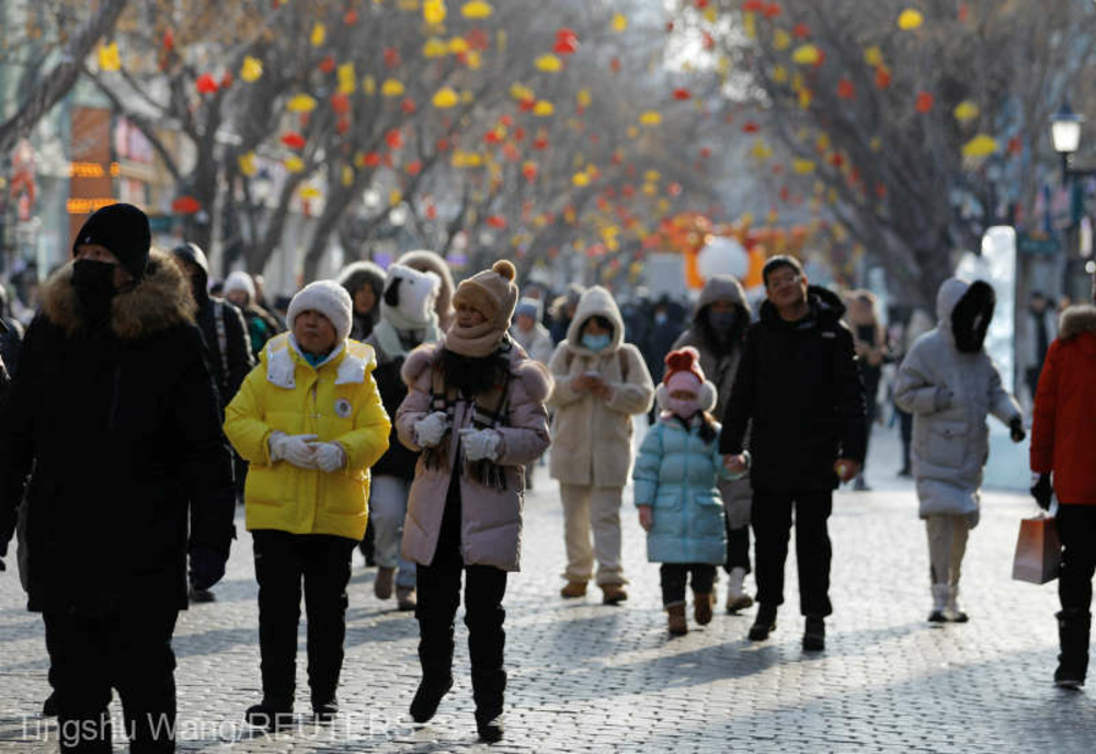 China: Populaţia a scăzut în 2023 pentru al doilea an consecutiv
