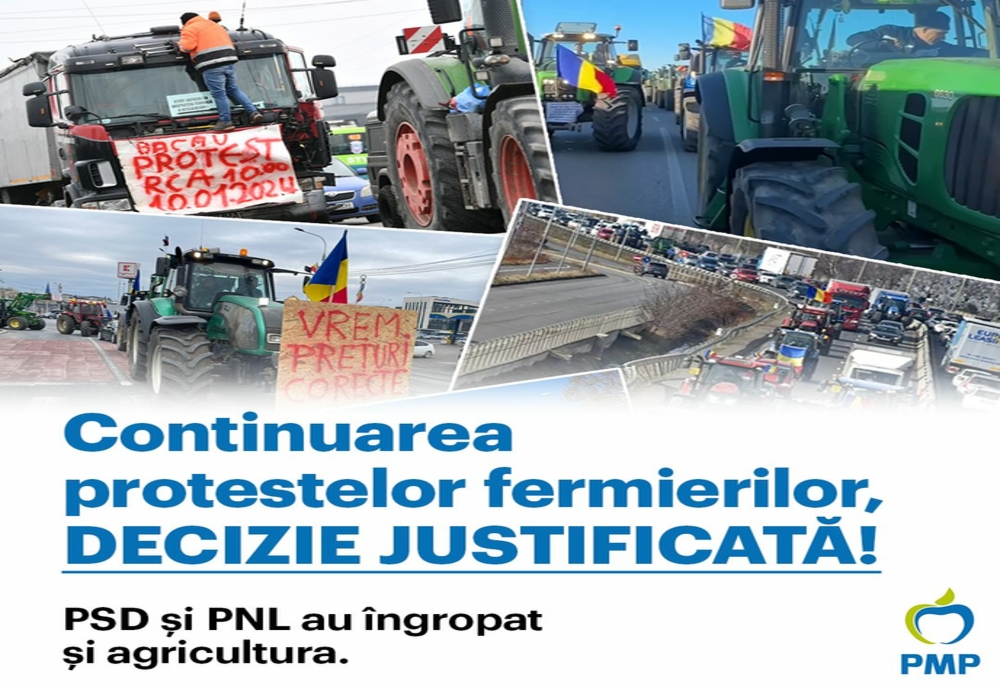 PSD și PNL se miră de amploarea protestului fermierilor, după ce ani de zile i-au ignorat, fie i-au mințit