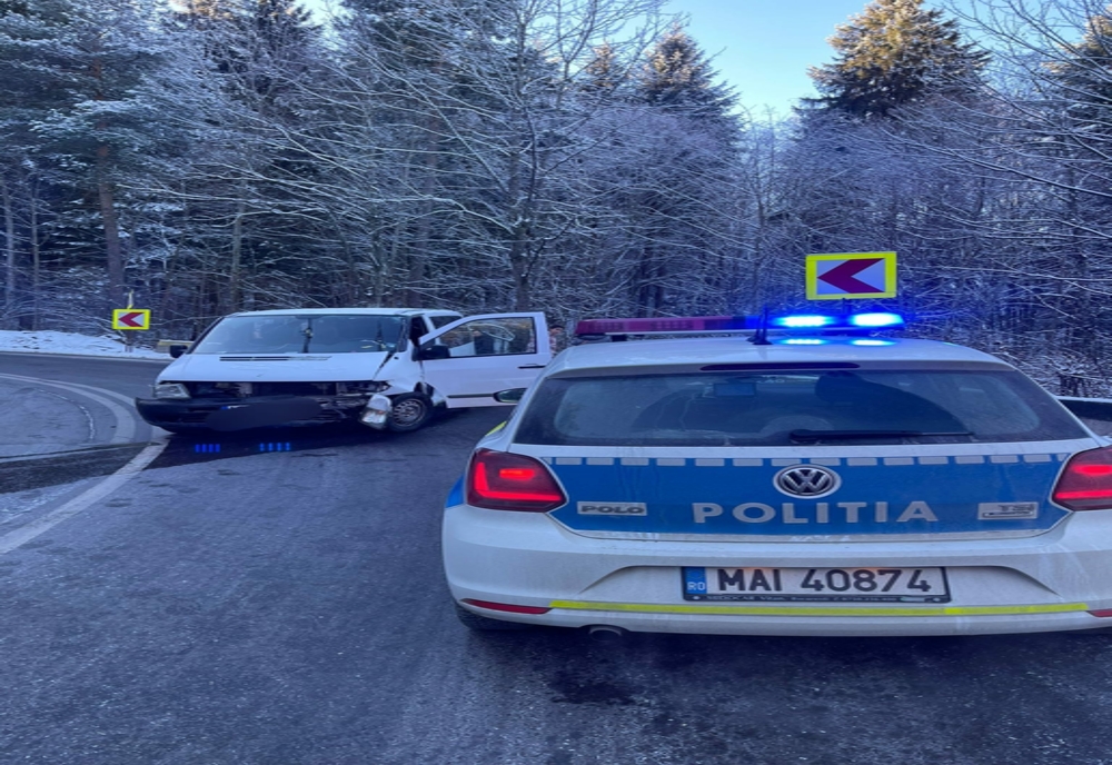 Accident cu 7 victime, între Râșnov și Predeal. 4 minori au fost răniți