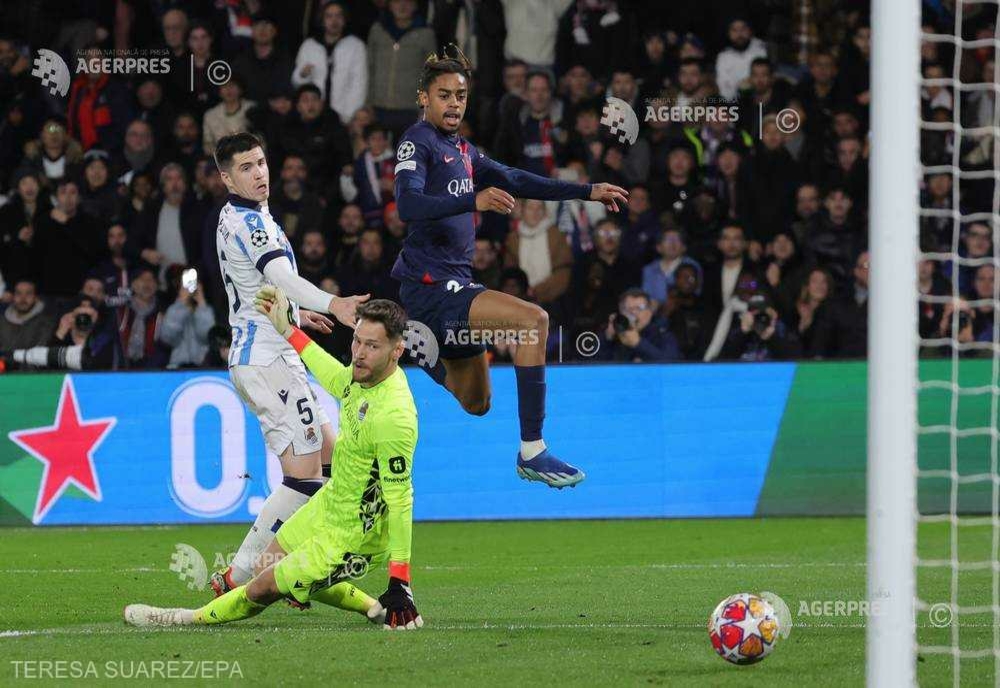 Paris Saint-Germain, aproape de sferturile Ligii Campionilor, după 2-0 cu Real Sociedad