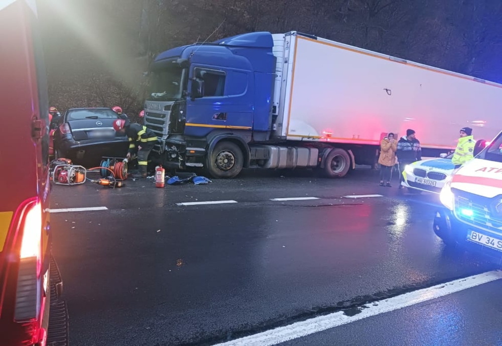 Accident rutier cu 3 victime în stare gravă, în județul Brașov