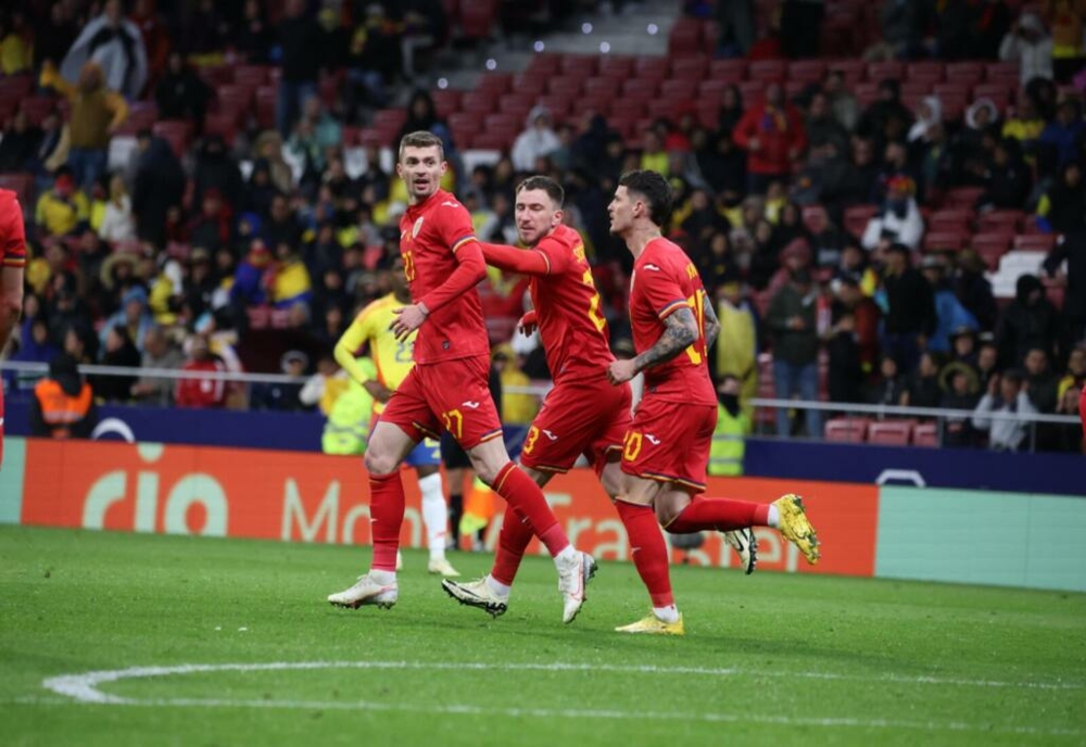România, învinsă de Columbia cu 3-2, în meci amical
