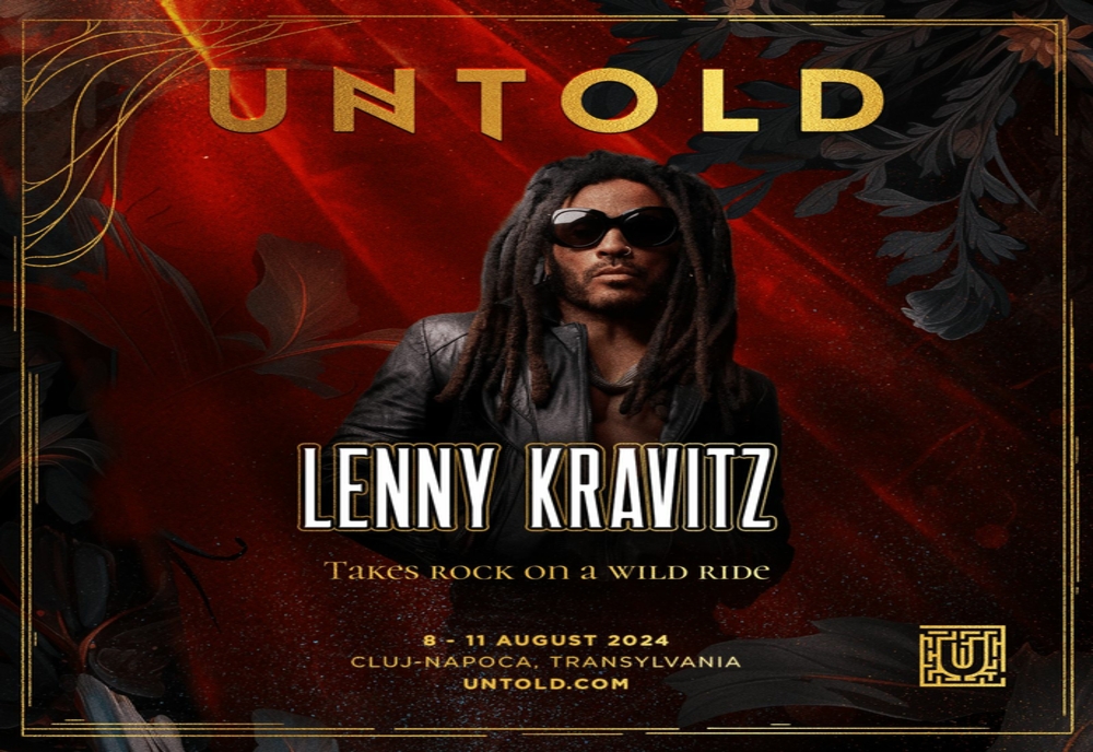 Legenda globală a muzicii pop-rock, Lenny Kravitz, vine la Untold!