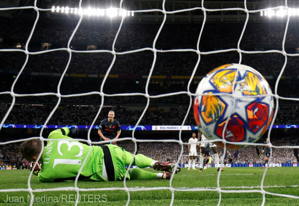 Remiză spectaculoasă între Real Madrid şi Manchester City (3-3), în sferturile Ligii Campionilor