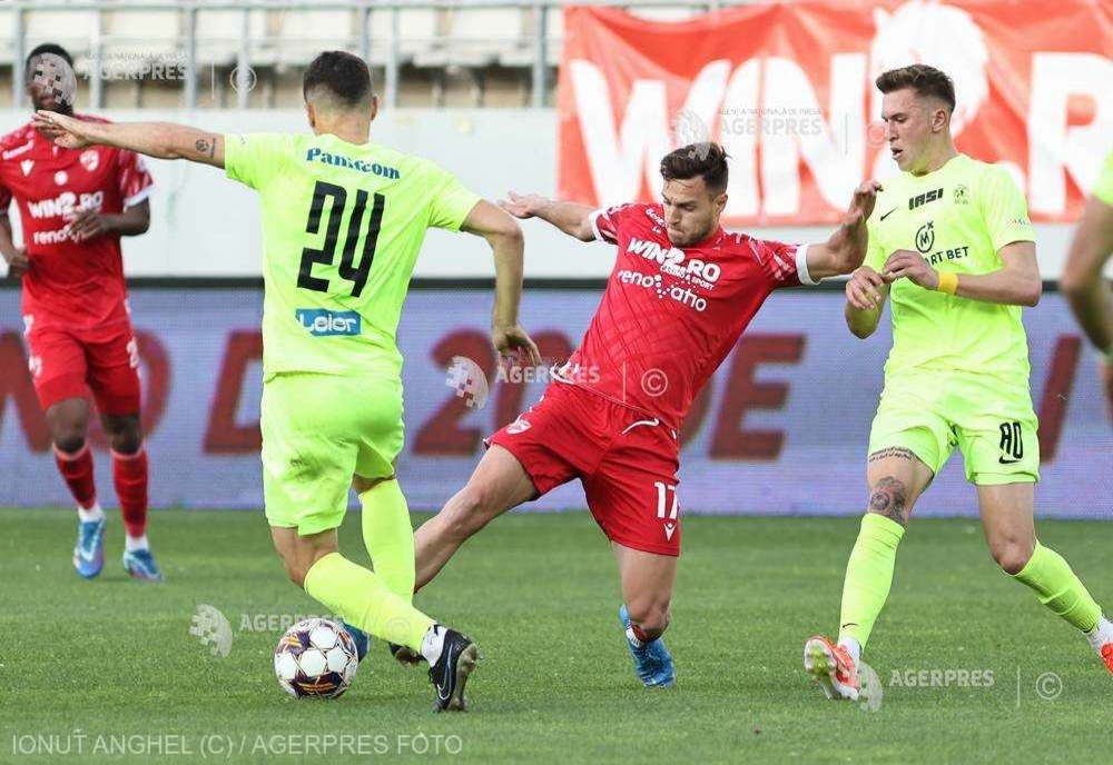 Victorie dramatică pentru Dinamo, 1-0 cu Politehnica Iaşi, în faza play-out a Superligii