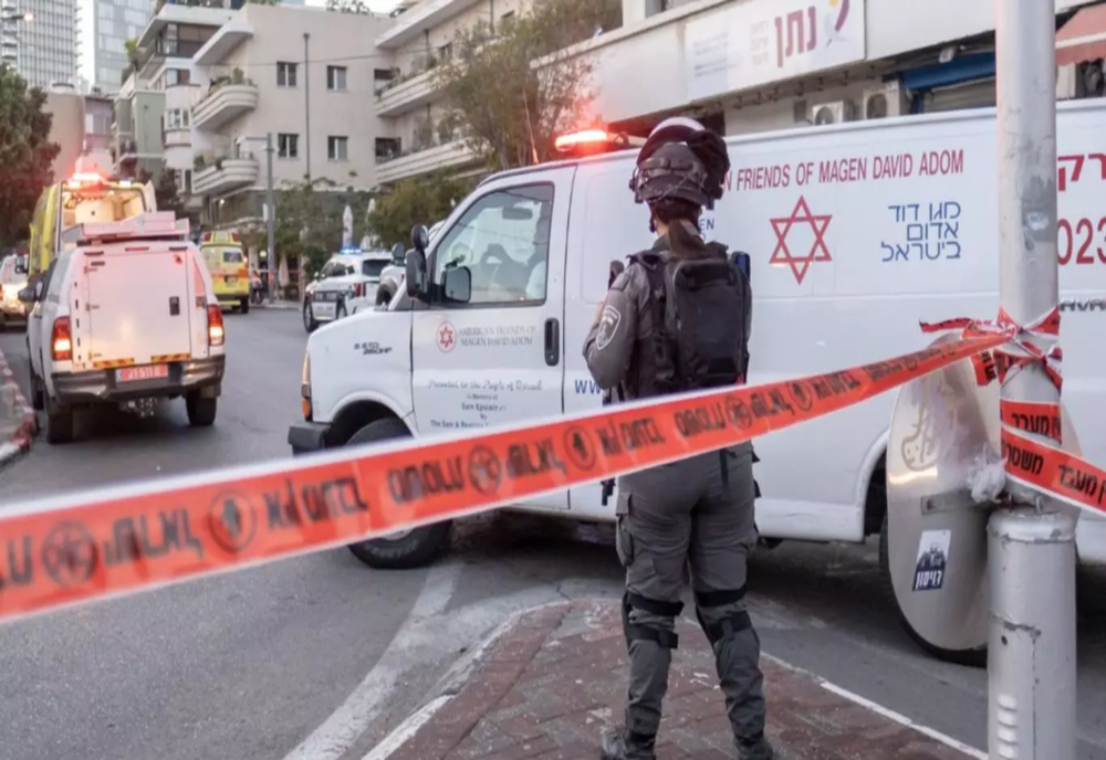 ATAC TERORIST ÎN CENTRUL ORAȘULUI TEL AVIV, ISRAEL