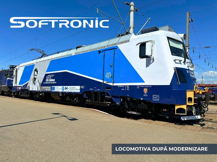 Softronic Craiova a livrat, vineri, cea de-a patra locomotivă modernizată pentru CFR Călători