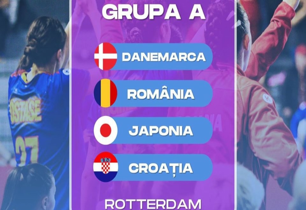 HANDBAL. „TRICOLORELE” ȘI-AU AFLAT ADVERSARELE DE LA CAMPIONATUL MONDIAL