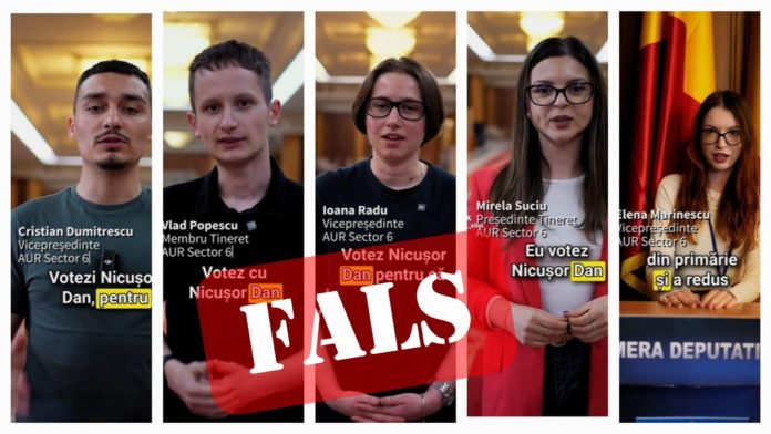 FALS GROSOLAN CU TINERI DIN USR CARE SE DAU DREPT REPREZENTANȚI AUR
