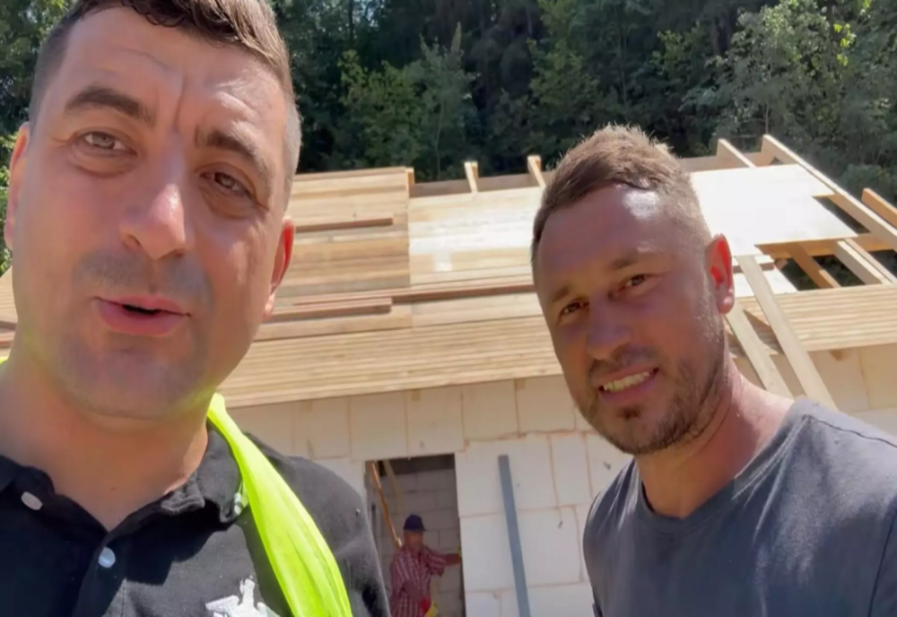 GEORGE SIMION A AJUNS LA BROȘTENI, COMUNA DISTRUSĂ DE INUNDAȚII. AUR RECONSTRUIEȘTE LOCALITATEA – VIDEO